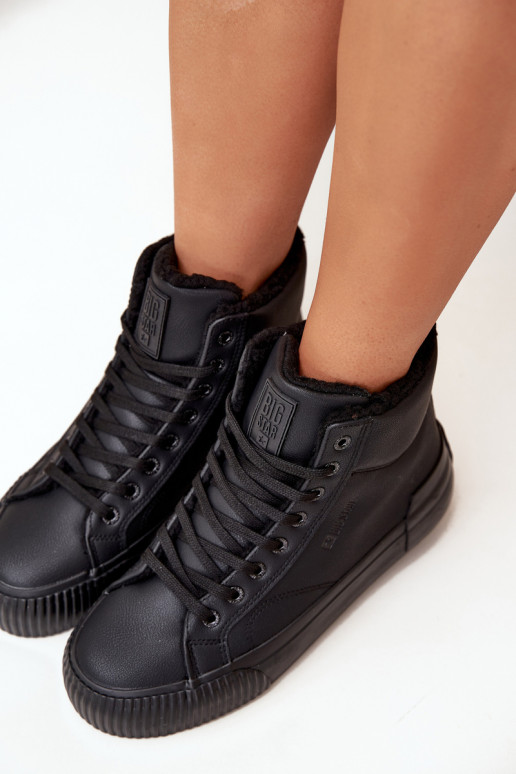 zahriať sa Bežná obuv s platformou Big Star OO274796 čierna