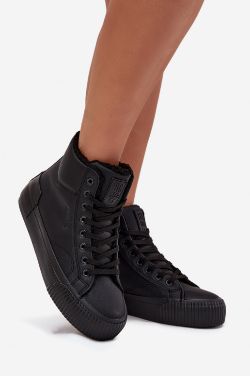 zahriať sa Bežná obuv s platformou Big Star OO274796 čierna