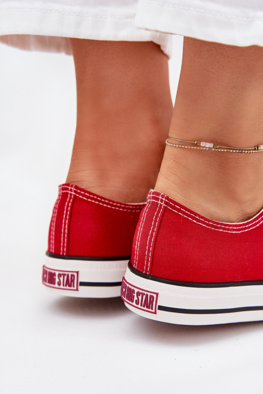 Bežná obuv Nízka Big Star DD274A234 červená