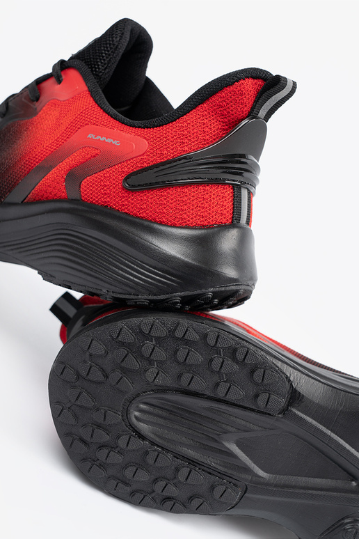 Čierna a Červená svetlo tenisky pánske