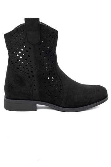 čierna čižmy prelamované In koInbojskim stylu 2