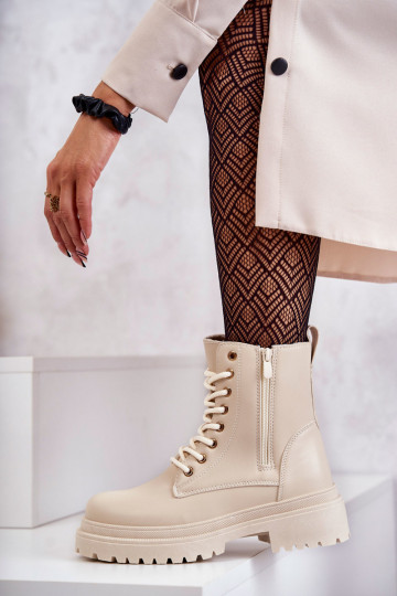 Dámske čižmy zahriať sa slonovina Dorchen 2