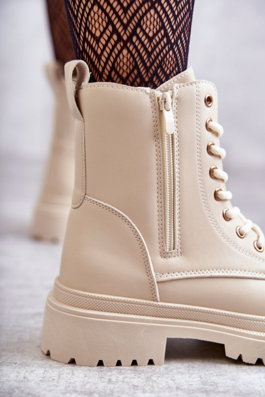 Dámske čižmy zahriať sa slonovina Dorchen