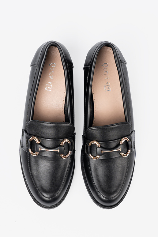 čierna Dámske čižmy z elegancką sprzączką