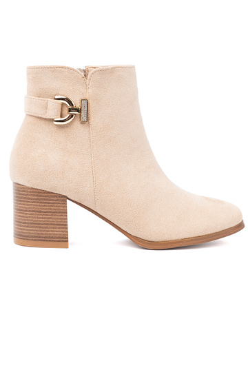 Elegantný štýl čižmy In kolorze jasnego beżu 2