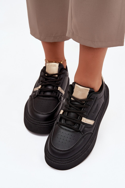 Dámske Tenisky model obuvi s platformou Big Star SS274360 čierna