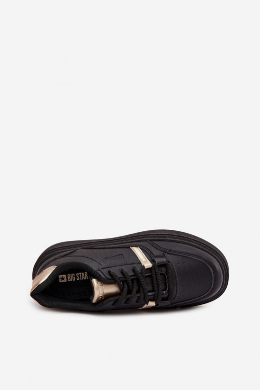 Dámske Tenisky model obuvi s platformou Big Star SS274360 čierna
