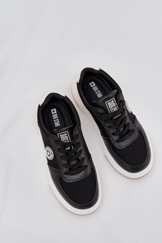 Tenisky model obuvi Dámske s platformou Big Star RR274573 HI-POLY SYSTEM čierna