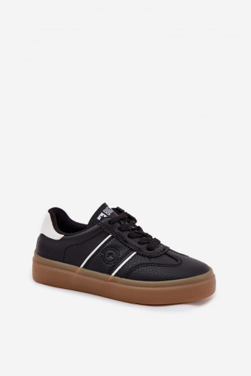Detské čierne sneakers štýlu topánky Big Star SS374025