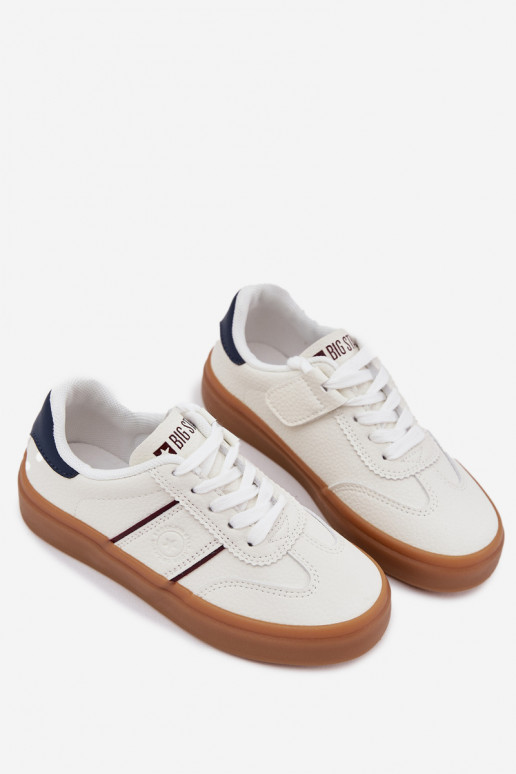 Tenisky model obuvi deti Big Star SS374024 biela farba