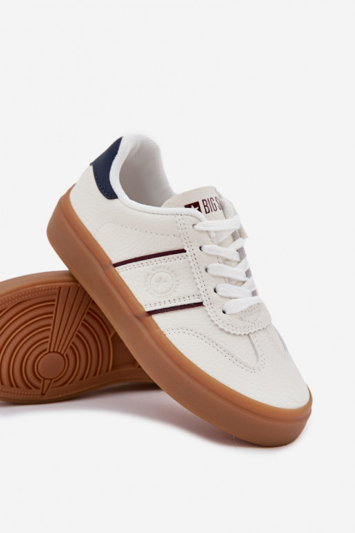 Tenisky model obuvi deti Big Star SS374024 biela farba