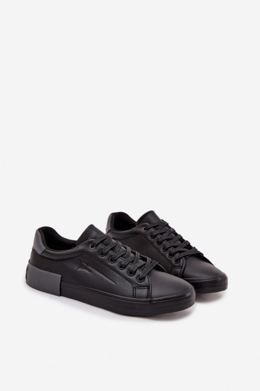 pánske bežná obuv Eko Kožené Big Star OO174019 čierna