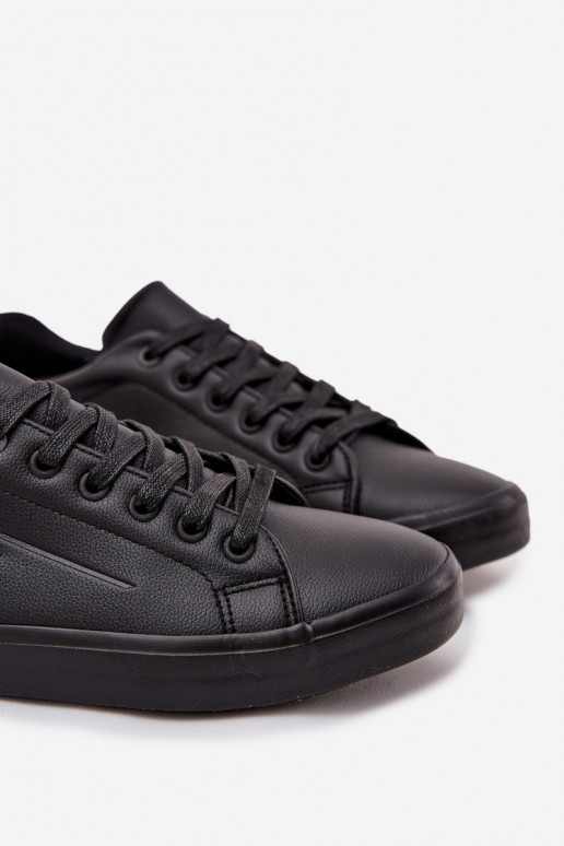 pánske bežná obuv Eko Kožené Big Star OO174019 čierna