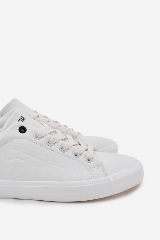 pánske bežná obuv Eko Kožené Big Star OO174018 biela farba