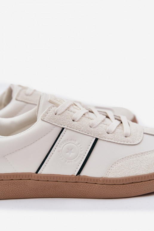 Nízka Tenisky model obuvi pánske Big Star SS174078 biela farba