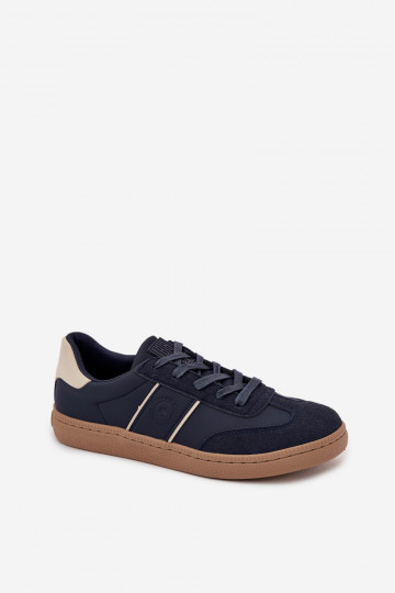 Nízka Tenisky model obuvi pánske Big Star SS174079 tmavomodrá