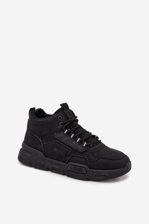 Tenisky model obuvi pánske Big Star SS174282 HI-POLY SYSTEM čierna