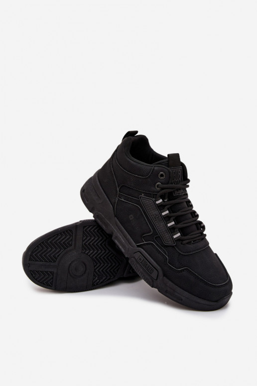 Tenisky model obuvi pánske Big Star SS174282 HI-POLY SYSTEM čierna