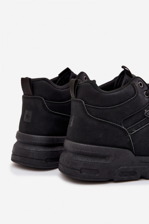 Tenisky model obuvi pánske Big Star SS174282 HI-POLY SYSTEM čierna