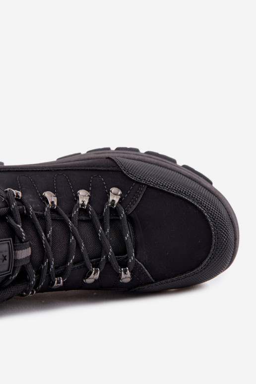 turistické topánky pánske Big Star SS174048 čierna