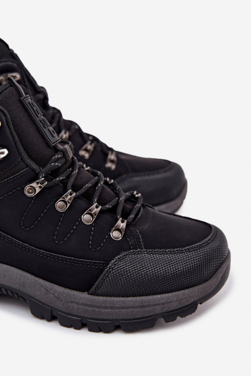 turistické topánky pánske Big Star SS174048 čierna