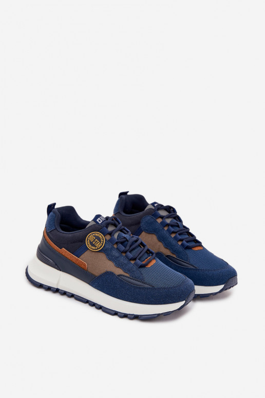 tenisky Tenisky model obuvi pánske Big Star RR174279 HI-POLY SYSTEM tmavomodrá