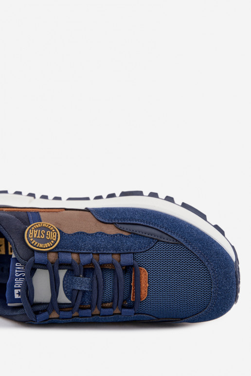 tenisky Tenisky model obuvi pánske Big Star RR174279 HI-POLY SYSTEM tmavomodrá