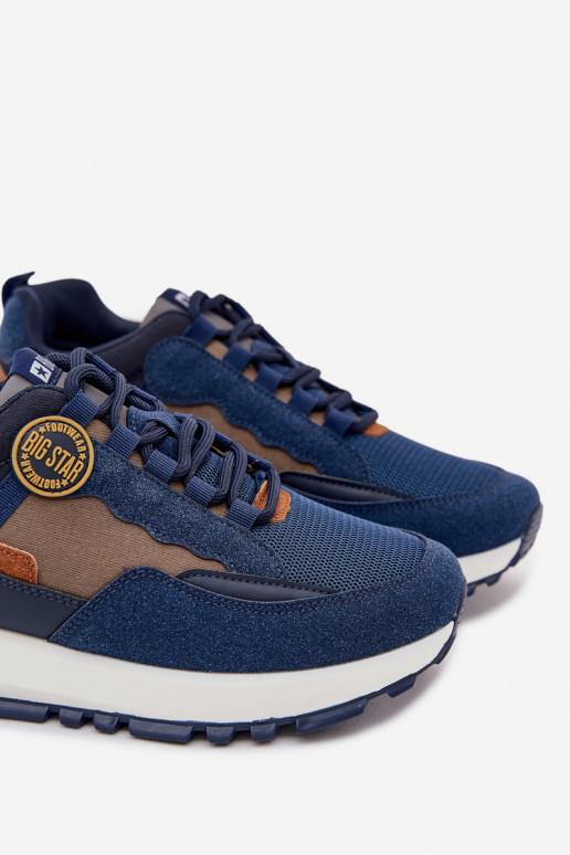 tenisky Tenisky model obuvi pánske Big Star RR174279 HI-POLY SYSTEM tmavomodrá