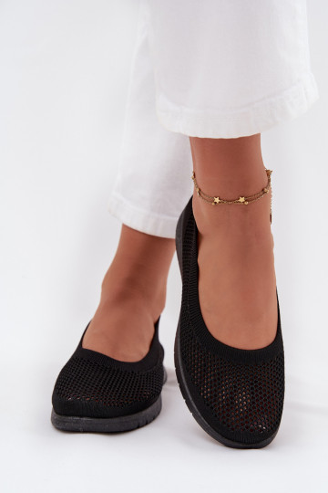 Sieťovina Balerínky Dámske IN SportoInym Stylu čierna Virella