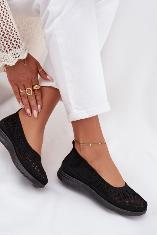 Sieťovina Balerínky Dámske IN SportoInym Stylu čierna Virella