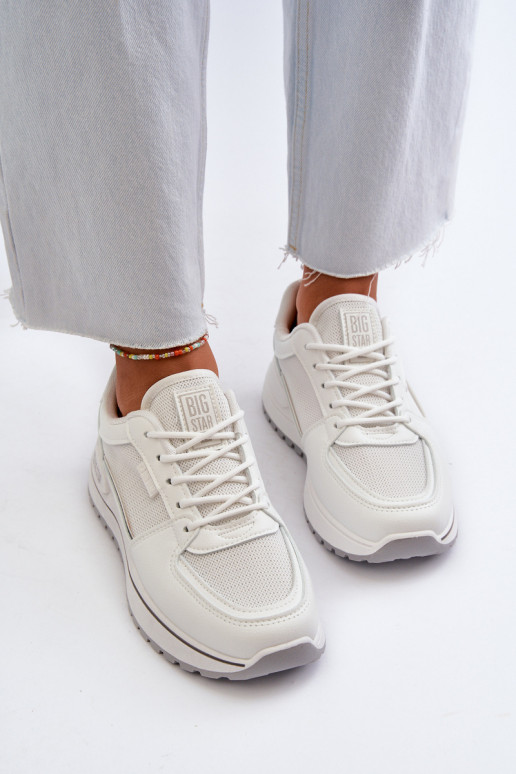 Tenisky model obuvi Dámske Big Star NN274A089 biela farba