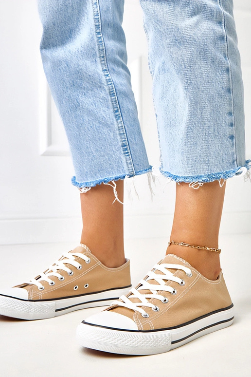 Hnedé klasické dámske tenisky Zurhat