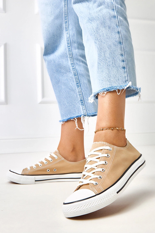 Hnedé klasické dámske tenisky Zurhat