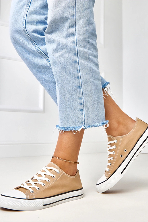 Hnedé klasické dámske tenisky Zurhat