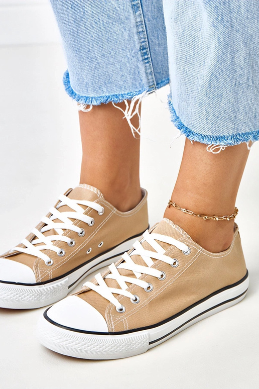 Hnedé klasické dámske tenisky Zurhat