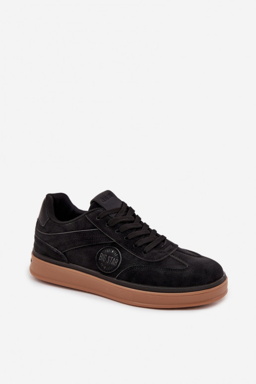 Tenisky model obuvi pánske Nízka Big Star SS174019 HI-POLY SYSTEM čierna Tenisky model obuvi pánske Nízka Big Star SS174019 HI-POLY SYSTEM čierna