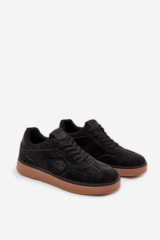 Tenisky model obuvi pánske Nízka Big Star SS174019 HI-POLY SYSTEM čierna Tenisky model obuvi pánske Nízka Big Star SS174019 HI-POLY SYSTEM čierna