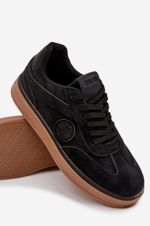 Tenisky model obuvi pánske Nízka Big Star SS174019 HI-POLY SYSTEM čierna Tenisky model obuvi pánske Nízka Big Star SS174019 HI-POLY SYSTEM čierna