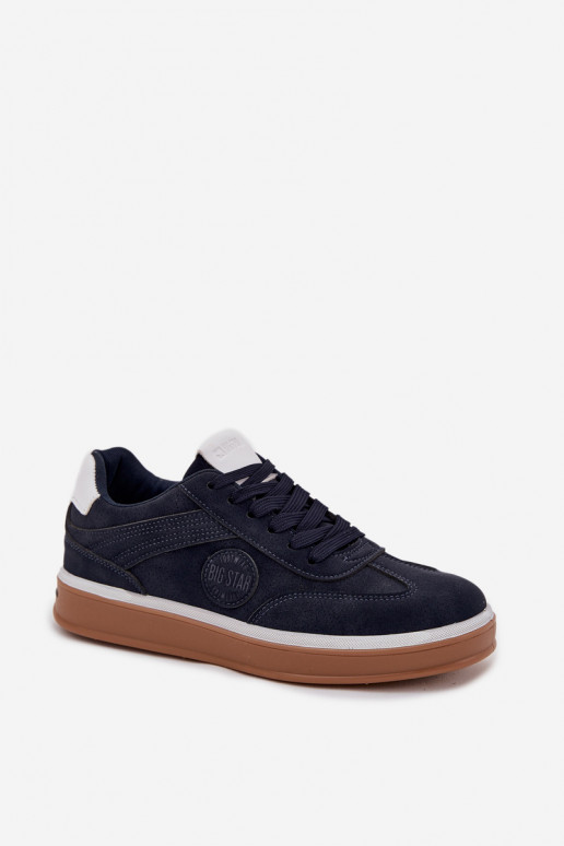 Tenisky model obuvi pánske Nízka Big Star SS174021 HI-POLY SYSTEM tmavomodrá Tenisky model obuvi pánske Nízka Big Star SS174021 HI-POLY SYSTEM tmavomodrá