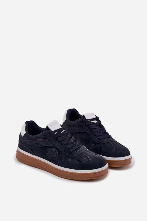 Tenisky model obuvi pánske Nízka Big Star SS174021 HI-POLY SYSTEM tmavomodrá Tenisky model obuvi pánske Nízka Big Star SS174021 HI-POLY SYSTEM tmavomodrá