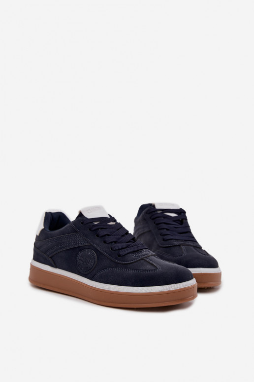 Tenisky model obuvi pánske Nízka Big Star SS174021 HI-POLY SYSTEM tmavomodrá Tenisky model obuvi pánske Nízka Big Star SS174021 HI-POLY SYSTEM tmavomodrá