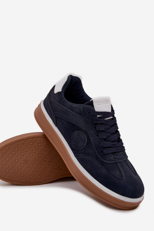 Tenisky model obuvi pánske Nízka Big Star SS174021 HI-POLY SYSTEM tmavomodrá Tenisky model obuvi pánske Nízka Big Star SS174021 HI-POLY SYSTEM tmavomodrá