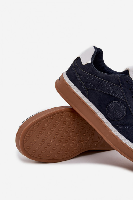 Tenisky model obuvi pánske Nízka Big Star SS174021 HI-POLY SYSTEM tmavomodrá Tenisky model obuvi pánske Nízka Big Star SS174021 HI-POLY SYSTEM tmavomodrá