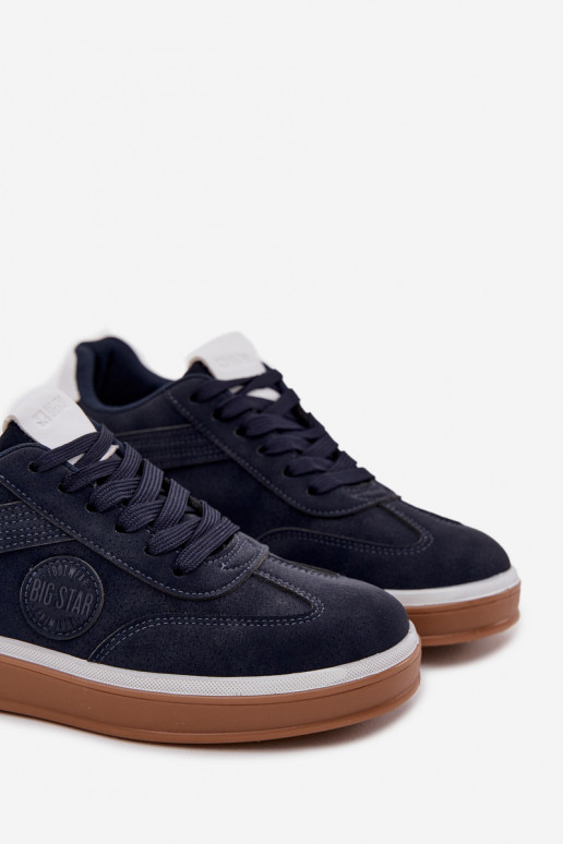Tenisky model obuvi pánske Nízka Big Star SS174021 HI-POLY SYSTEM tmavomodrá Tenisky model obuvi pánske Nízka Big Star SS174021 HI-POLY SYSTEM tmavomodrá
