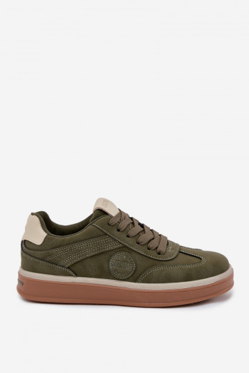 Tenisky model obuvi pánske Nízka Big Star SS174022 HI-POLY SYSTEM khaki farby 2