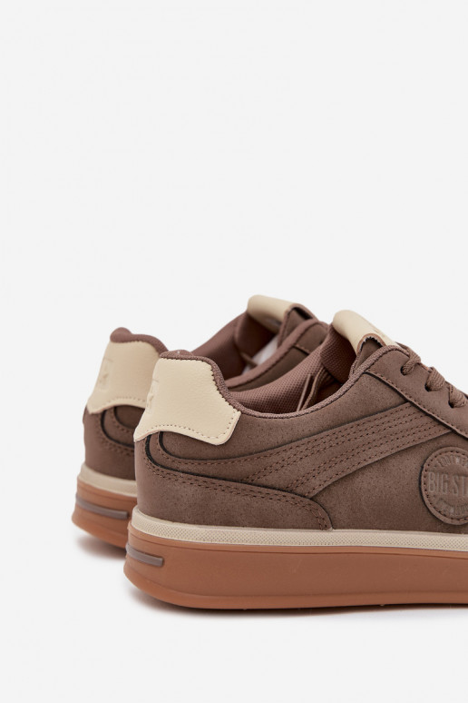 Tenisky model obuvi pánske Nízka Big Star SS174020 HI-POLY SYSTEM béžová Tenisky model obuvi pánske Nízka Big Star SS174020 HI-POLY SYSTEM béžová