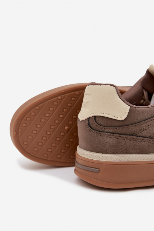 Tenisky model obuvi pánske Nízka Big Star SS174020 HI-POLY SYSTEM béžová Tenisky model obuvi pánske Nízka Big Star SS174020 HI-POLY SYSTEM béžová