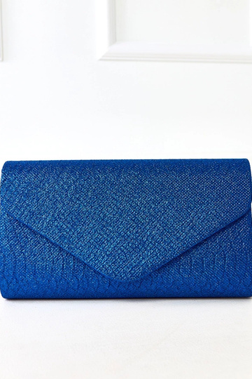 Modrá taška ve tvaru obálky...