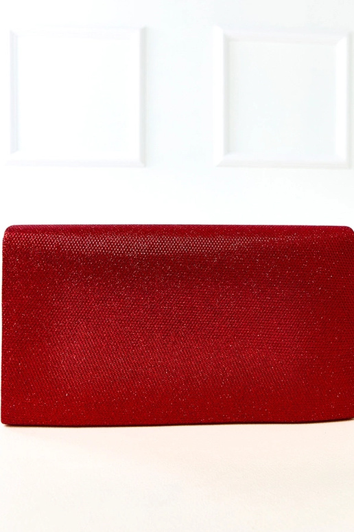 Červená taška ve tvaru obálky Recife