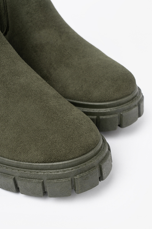 zelená farba čižmy z flexibilnými InstaInkami